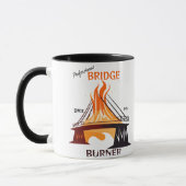 Professioneel bruggenverbrander mok (Links)