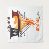 Professioneel Bruggenverbrander Wandkleed (Voorkant (horizontaal))