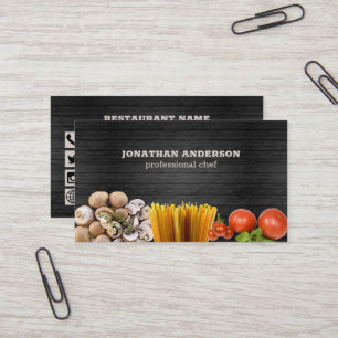Professioneel Chef Visitekaartje