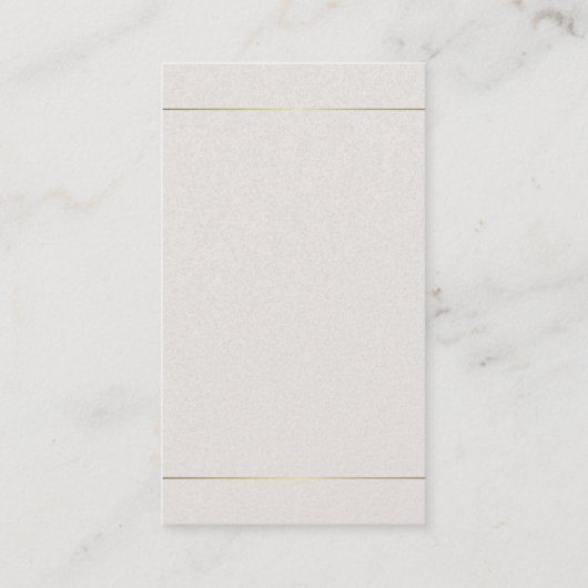 Professioneel chique ontwerp Elegant Modern Plain  Visitekaartje (Achterkant)