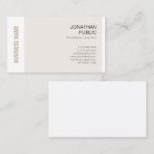 Professioneel chique ontwerp Stijlvol bedrijf Luxe Visitekaartje (Voorkant / Achterkant)