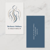 Professioneel Chiropractisch Gezondheidscentrum Visitekaartje (Voorkant / Achterkant)