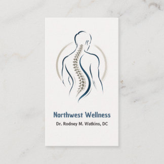 Professioneel Chiropractisch Gezondheidscentrum Visitekaartje