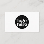 Professioneel Contact met Ons Social Media QR Code Visitekaartje (Achterkant)
