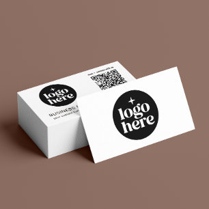 Professioneel contact met ons Social Media QR Code Visitekaartje