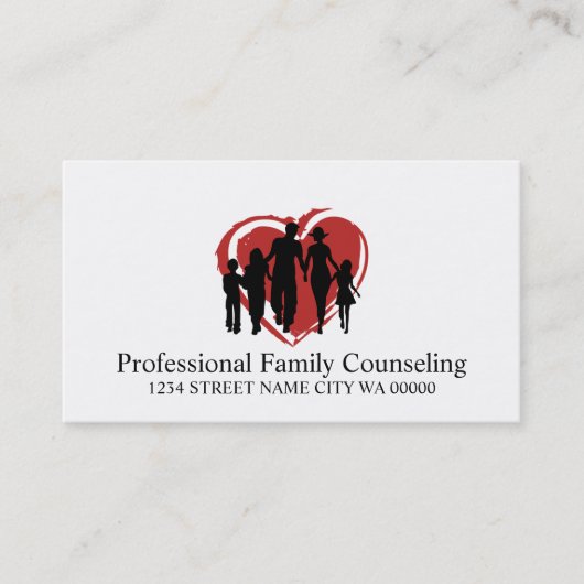 Professioneel Counselling Visitekaartje (Voorkant)
