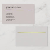 Professioneel creatief design met minimale dikte i visitekaartje (Voorkant / Achterkant)