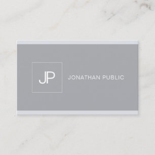 Professioneel Creatief Monogram Modern Eenvoudig G Visitekaartje