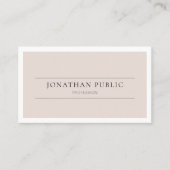 Professioneel creatief ontwerp, modern, eenvoudig visitekaartje (Voorkant)