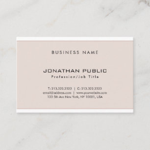 Professioneel creatief ontwerp Modern Minimaliste  Visitekaartje