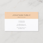 Professioneel creatief ontwerp modern, stijlvol de visitekaartje (Voorkant)