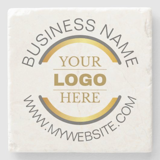 Professioneel Custom Business Stone Onderzetter (Voorkant)
