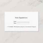 Professioneel Custom HeadShot Visitekaartje (Achterkant)