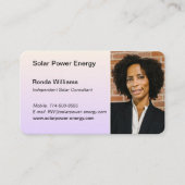 Professioneel Custom HeadShot Visitekaartje (Voorkant)