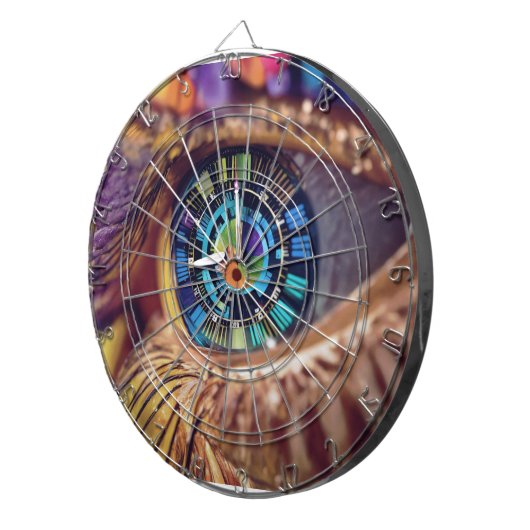 Professioneel Dartboard voor Ultimate Darting Thri Dartbord (Voorkant Rechts)