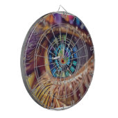 Professioneel Dartboard voor Ultimate Darting Thri Dartbord (Voorkant Links)