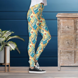 Professioneel dentist-ikoon ontworpen leggings