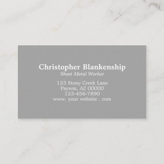 Professioneel Diamond Bord QR Code Rustige Busines Visitekaartje (Achterkant)