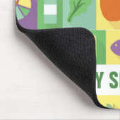 Professioneel diëtistisch Pictogram・Aangepast Muismat (Hoek)