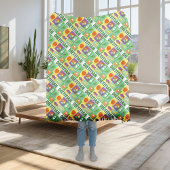 Professioneel diëtitisch pictogrammen ontworpen deken