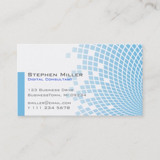 Professioneel digitaal Visitekaartje (Voorkant)