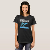 Professioneel Dolfijn Fluisteraar Duiken Marine T-shirt (Voorkant volledig)
