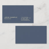 Professioneel donkerblauw Premium - Parelfindustri Visitekaartje (Voorkant / Achterkant)