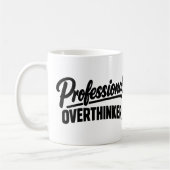 Professioneel doordenker Grappig Koffiemok (Links)