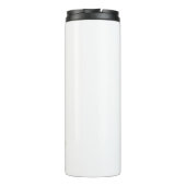 Professioneel doorpiepser grappige quote wit thermosbeker (Achterkant)