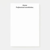 Professioneel doorzager, Grappig, Geestig, Op maat Post-it® Notes (Voorkant)
