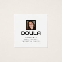 Professioneel Doula Foto Naam Identiteit Design