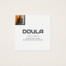Professioneel Doula Foto Naam Identiteit Design