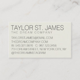 Professioneel dubbelzijdig Visitekaartje