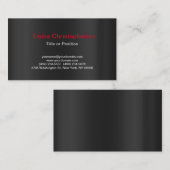 Professioneel, eenvoudig en modern visitekaartje (Voorkant / Achterkant)