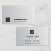 Professioneel, eenvoudig grafisch ontwerp met eleg visitekaartje (Voorkant / Achterkant)