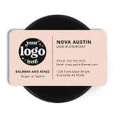 Professioneel Eenvoudig Minimalistisch Ontwerp Aan Visitekaartje