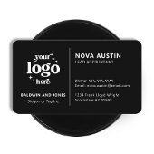 Professioneel Eenvoudig Minimalistisch Ontwerp Aan Visitekaartje