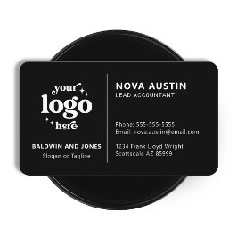 Professioneel Eenvoudig Minimalistisch Ontwerp Aan Visitekaartje