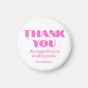 Professioneel Eenvoudig Modern Neon Roze Zwart Magneet