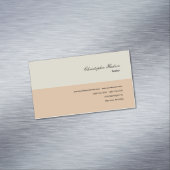 Professioneel Eenvoudig Onroerend goed Magnetisch Visitekaartje (Voorbeeld)