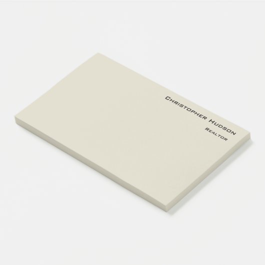 Professioneel Eenvoudig Onroerend goed Post-it® Notes (Schuin)