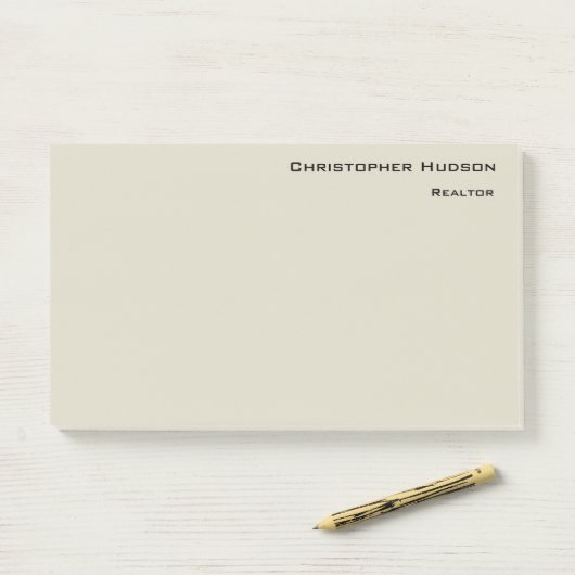 Professioneel Eenvoudig Onroerend goed Post-it® Notes (Op bureau)