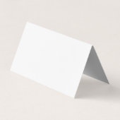 Professioneel Eenvoudig Onroerend goed Visitekaartje (Achterkant)