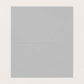 Professioneel Eenvoudig Onroerend goed Visitekaartje (Binnenkant ongevouwen)