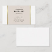 Professioneel Eenvoudig Ontwerp Trendy Creatieve V Visitekaartje (Voorkant / Achterkant)