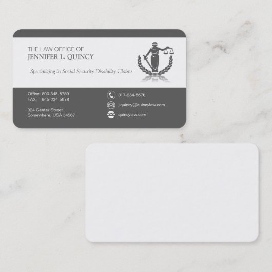 Professioneel eenvoudige Visitekaartjes voor openb (Voorkant / Achterkant)