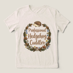 Professioneel Egelveerknuffelaar Tri-Blend Shirt