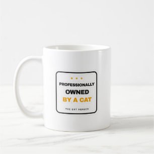 Professioneel Eigendom Van Een Kat Fun Mug Koffiemok