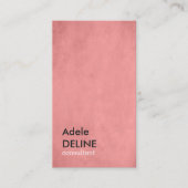 Professioneel Elegant Consultant Visitekaartje (Voorkant)