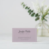 Professioneel Elegant Design Luxe Premium Dikke Visitekaartje (Staand voorkant)